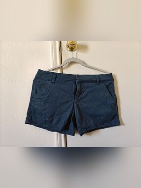 Abercrombie & Fitch Navy Cotton Casual Shorts